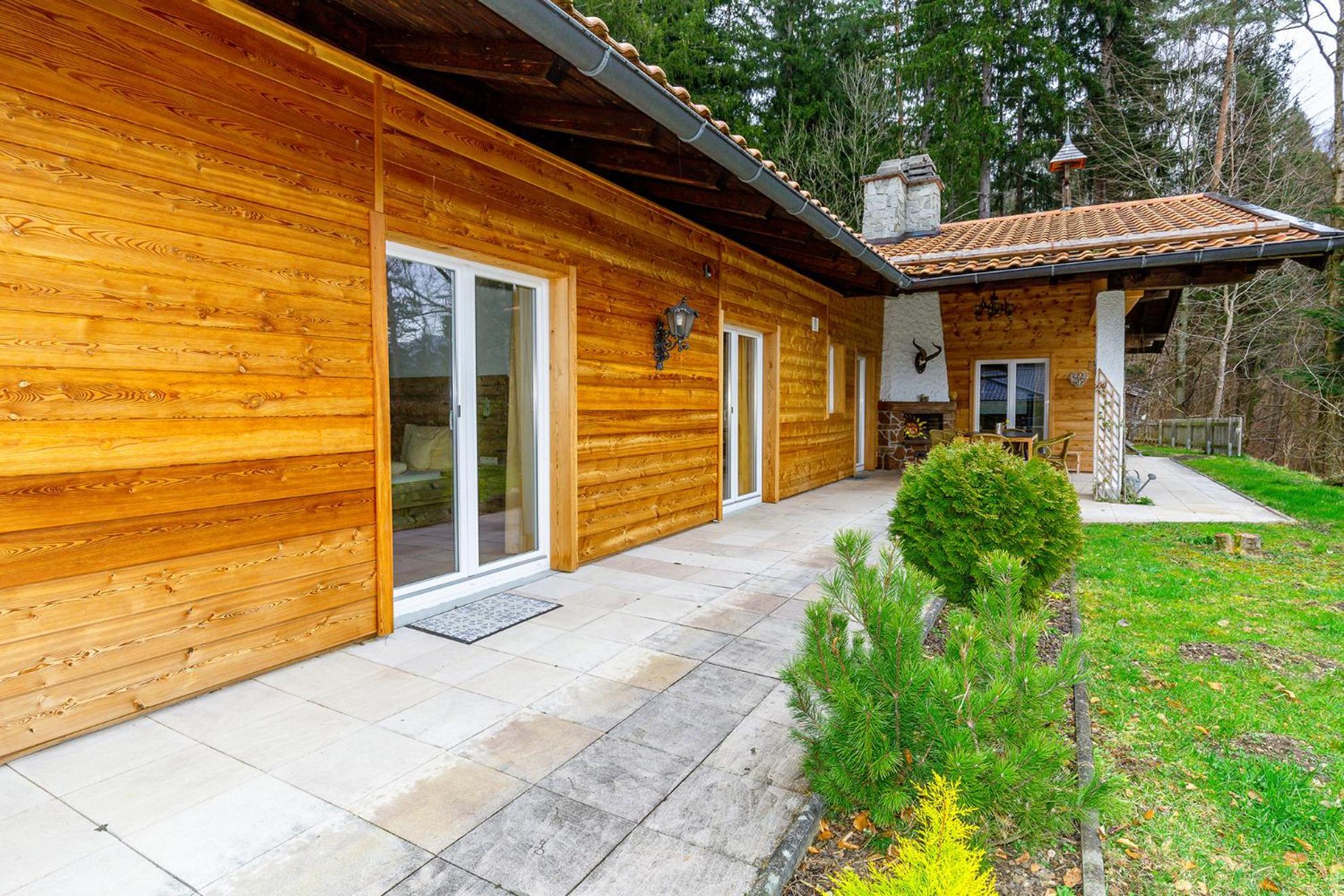 Luxus Ferienhaus Salzburg Chalet Mit Pool, Sauna, Whirlpool, Kamin Grossgmain Esterno foto